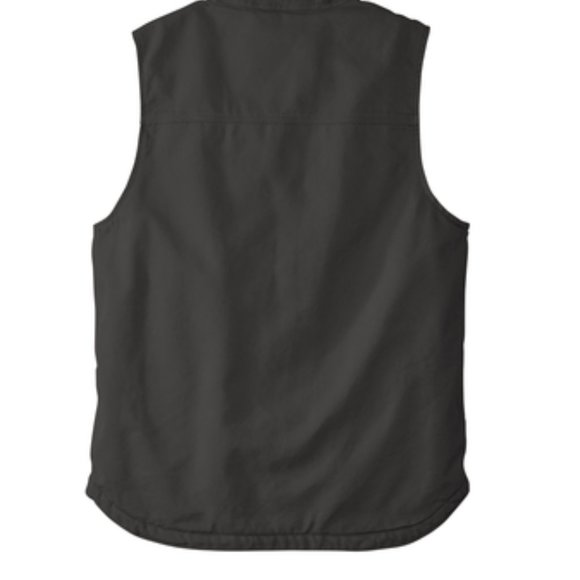 (NWT) Carhartt Sherpa Mens Vest Winter Coat Gravel - Picture 2 of 6